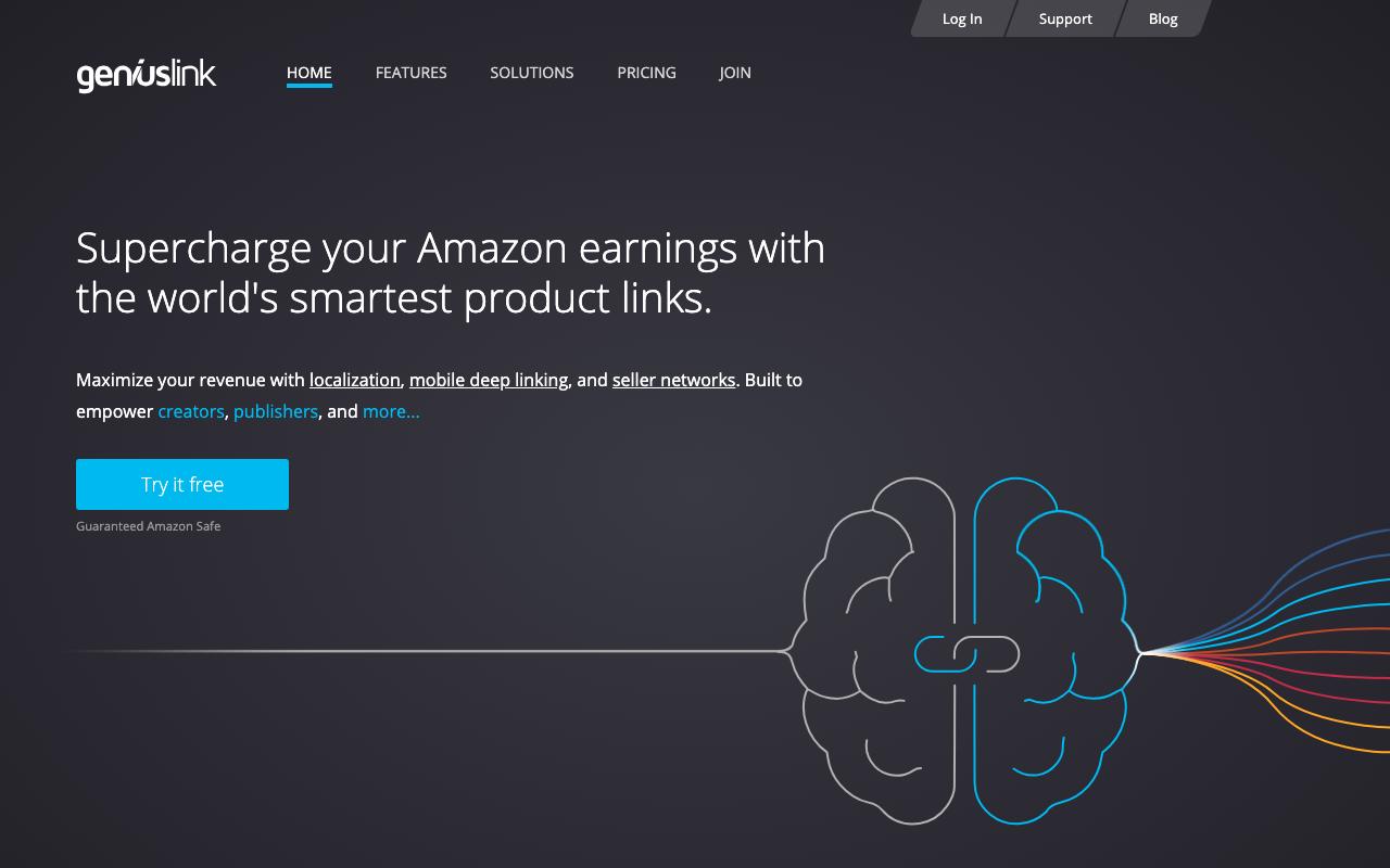 Geniuslink landing page
