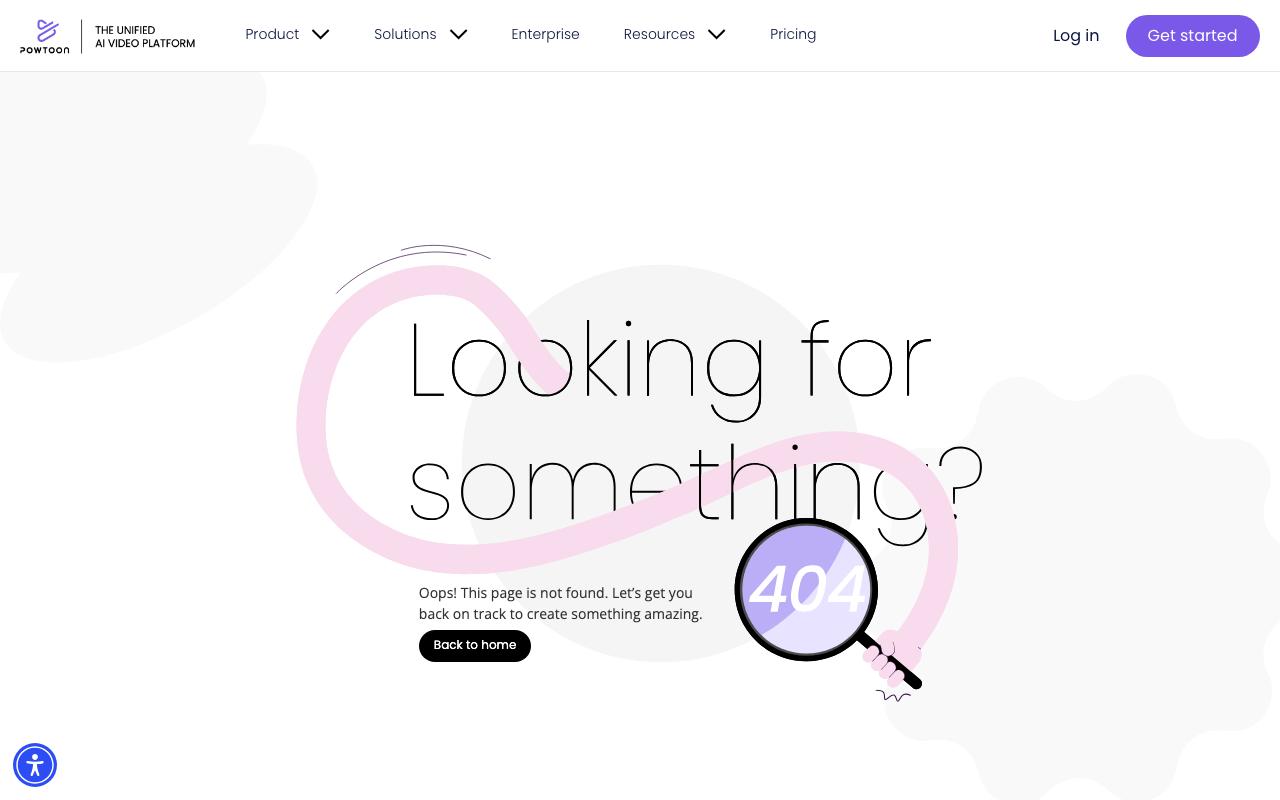 Powtoon AI Script Writer landing page
